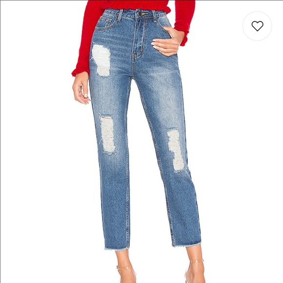 Revolve boyfriend jeans - Picture 1 of 3